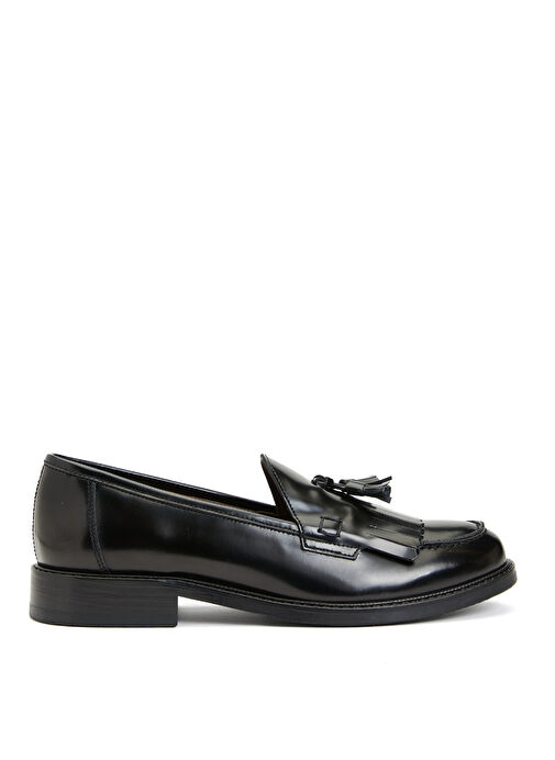 George Hogg Bordo George Hogg Deri Kadın Loafer 93318