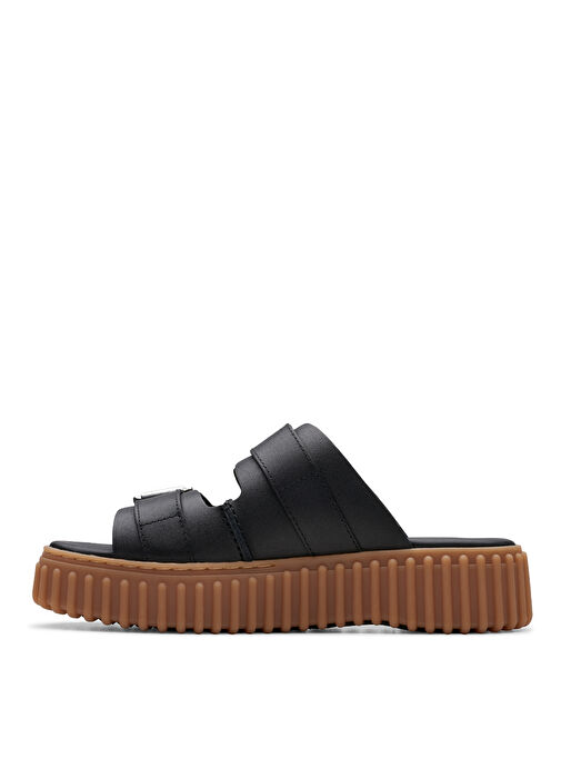 Clarks Siyah Kadın Deri Terlik 26176428 - Görsel 3