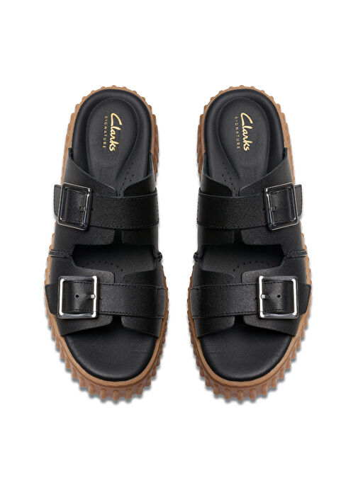 Clarks Siyah Kadın Deri Terlik 26176428 - Görsel 6