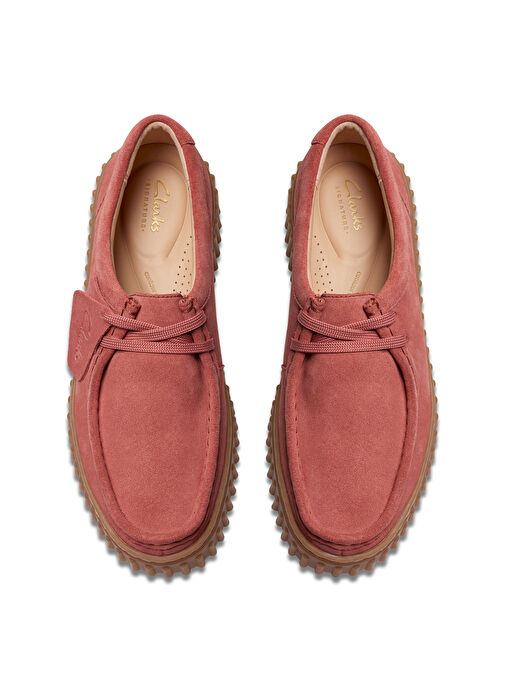Clarks Gül Kurusu Kadın Süet Düz Ayakkabı 26176356 - Görsel 7