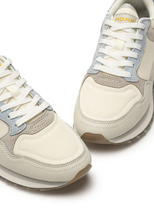 Hoff Beyaz-Gri Kadın Süet Sneaker 12402002 - Görsel 4