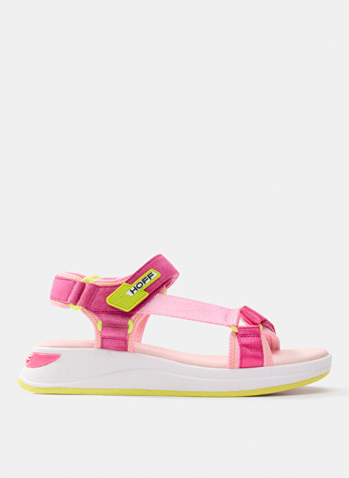 Hoff Pembe-Sarı Kadın Sandalet 12408007 - Görsel 2