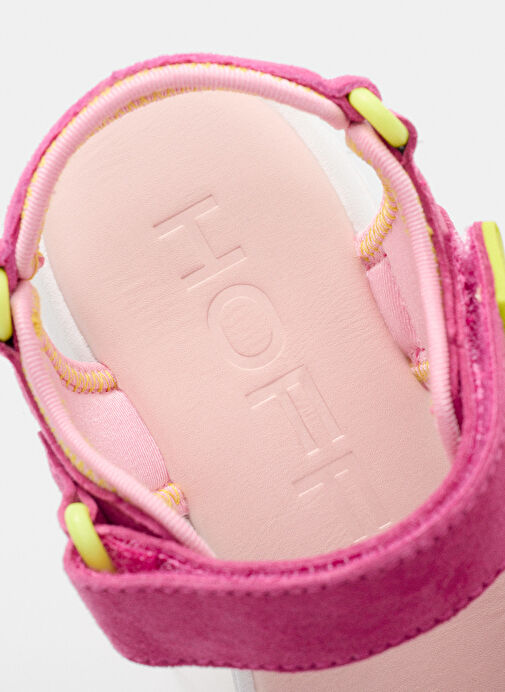 Hoff Pembe-Sarı Kadın Sandalet 12408007 - Görsel 7