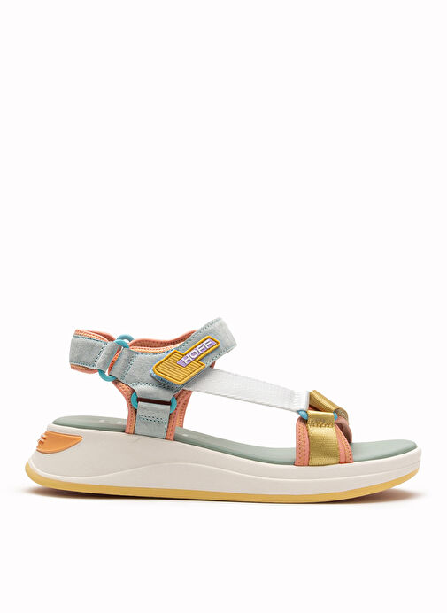 Hoff Çok Renkli Kadın deri Sandalet 12408002 - Görsel 3