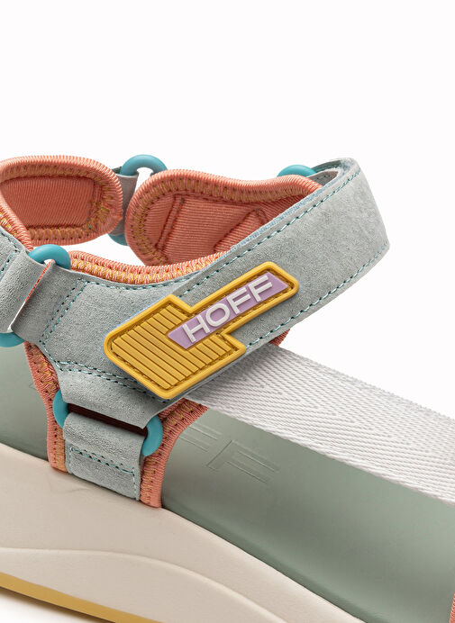 Hoff Çok Renkli Kadın deri Sandalet 12408002 - Görsel 5