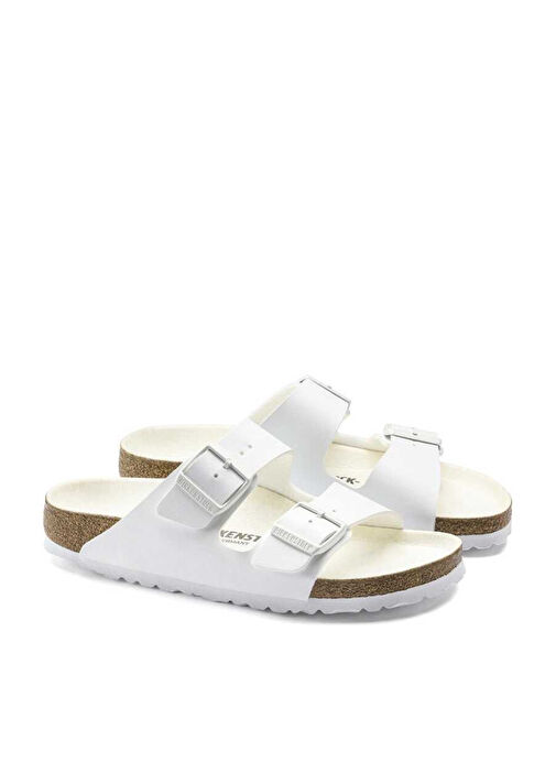 Birkenstock Beyaz Erkek Terlik ARIZONA - Görsel 5