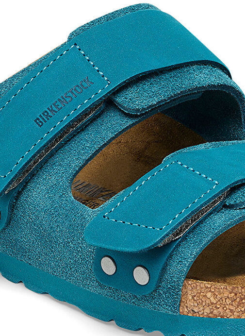 Birkenstock Turkuaz Erkek Süet Terlik UJI - Görsel 7