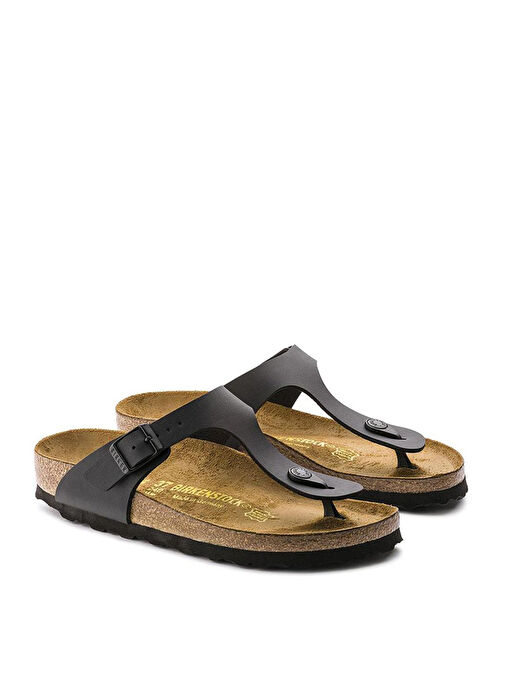 Birkenstock Siyah Erkek Birko-Flor Terlik 043691 GIZEH - Görsel 5