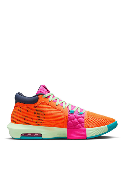 Turuncu Erkek Basketbol Ayakkabısı FB2239-800 LEBRON WITNESS VIII - Görsel 4