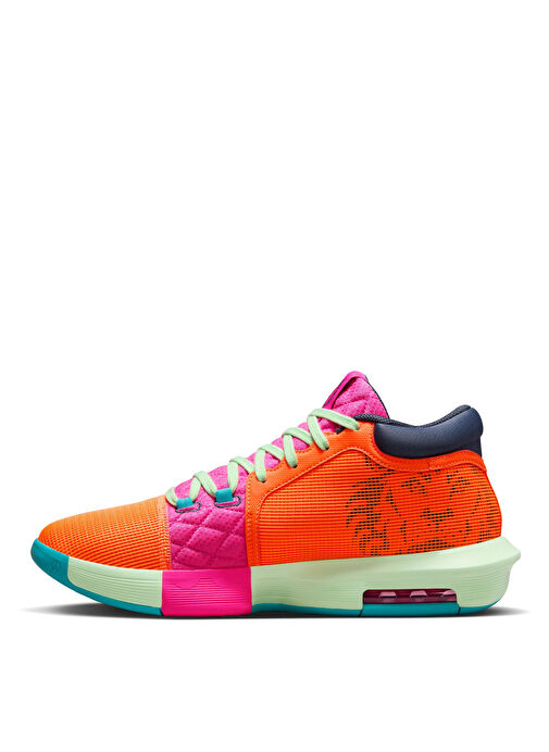 Turuncu Erkek Basketbol Ayakkabısı FB2239-800 LEBRON WITNESS VIII - Görsel 5