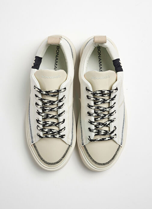 Bonamaso Beyaz Kadın Sneaker AGD - Görsel 4