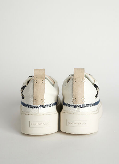 Bonamaso Beyaz Kadın Sneaker AGD - Görsel 6