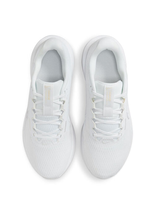 Nike FD6476-101 W NIKE DOWNSHIFTER 13 Beyaz Kadın Koşu Ayakkabısı - Görsel 5