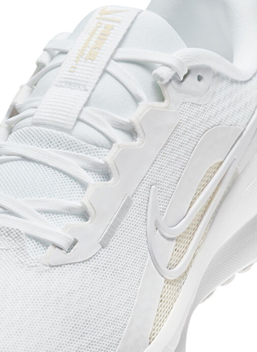 Nike FD6476-101 W NIKE DOWNSHIFTER 13 Beyaz Kadın Koşu Ayakkabısı - Görsel 6