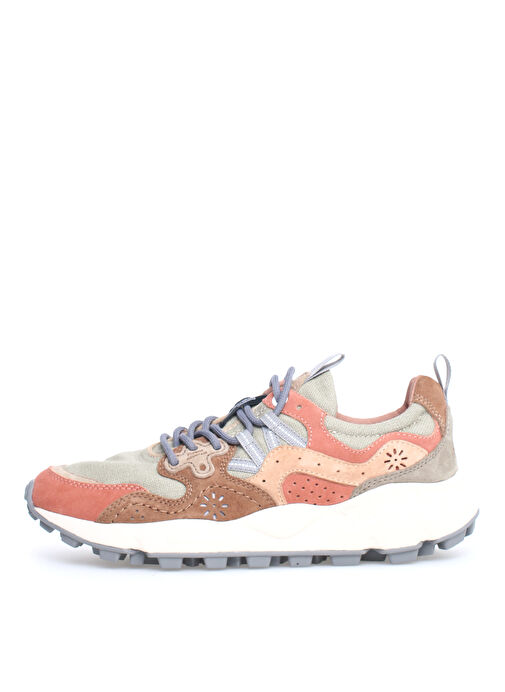 Flower Mountain Çok Renkli Kadın süet Sneaker 2017817-18-1D57 - Görsel 2
