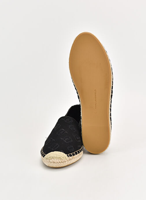 Karl Lagerfeld Siyah Kadın Espadril KL80124A 900 - Görsel 6
