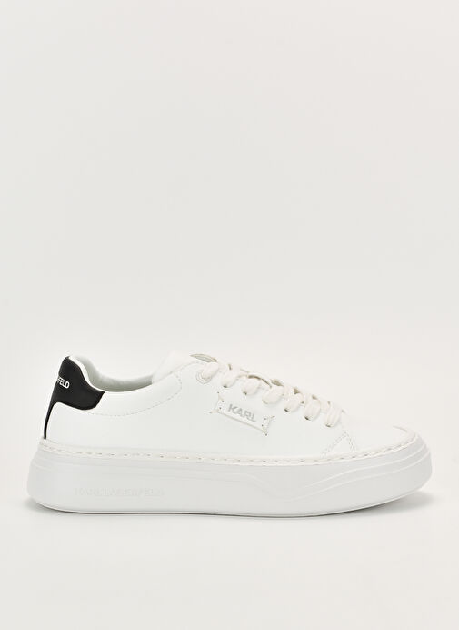 Karl Lagerfeld Beyaz-Siyah Kadın Sneaker KL63420 E11 - Görsel 2