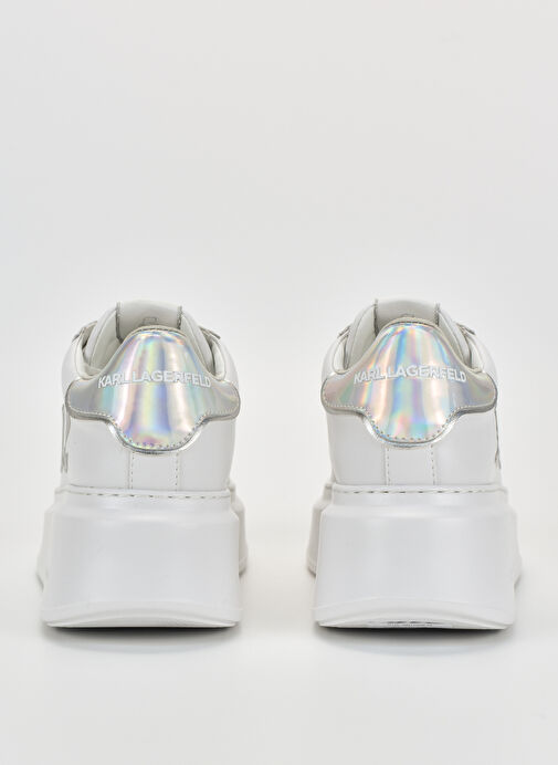 Karl Lagerfeld Beyaz Kadın Deri Sneaker KL63510A 01S - Görsel 5
