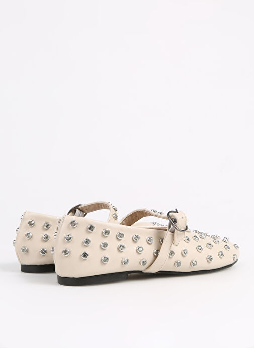 Fabrika Ekru Kadın Babet MINA - Görsel 4