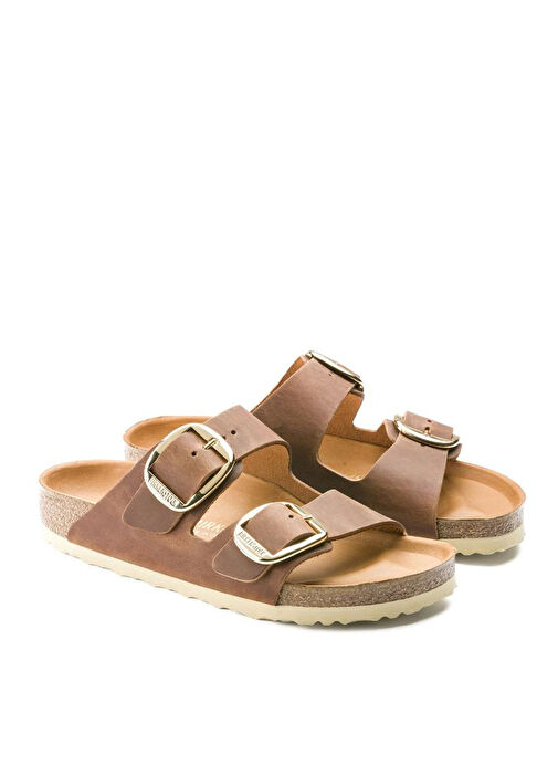 Birkenstock Kahve Kadın Deri Terlik ARIZONA - Görsel 5