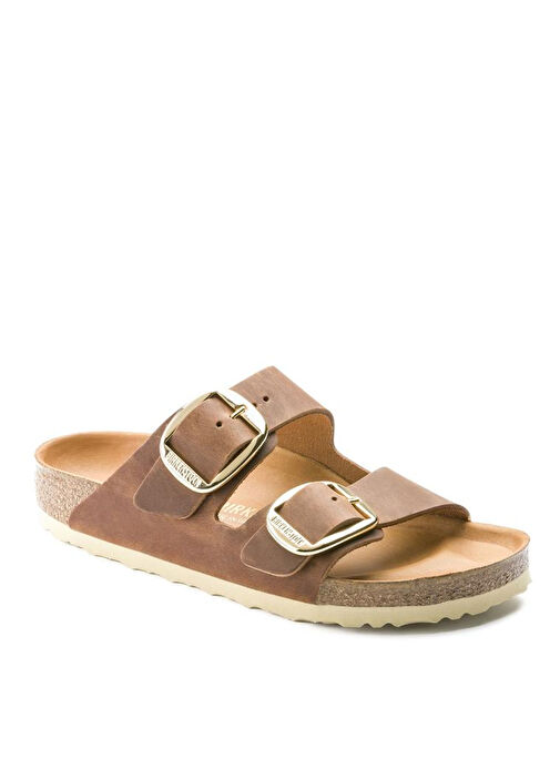 Birkenstock Kahve Kadın Deri Terlik ARIZONA - Görsel 6