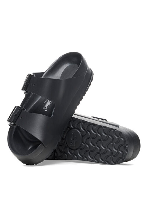 Birkenstock Siyah Kadın Deri Terlik ARIZONA 1026918 - Görsel 3