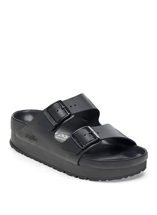 Birkenstock Siyah Kadın Deri Terlik ARIZONA 1026918 - Görsel 6