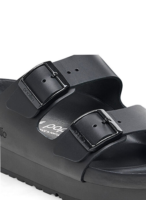 Birkenstock Siyah Kadın Deri Terlik ARIZONA 1026918 - Görsel 7