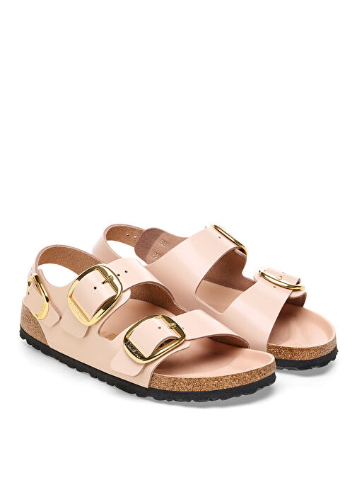Birkenstock Pudra Kadın Deri Sandalet MILANO - Görsel 5