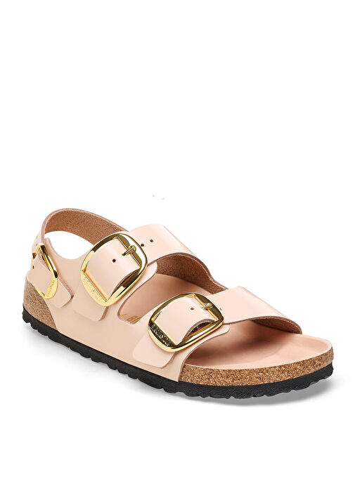 Birkenstock Pudra Kadın Deri Sandalet MILANO - Görsel 6