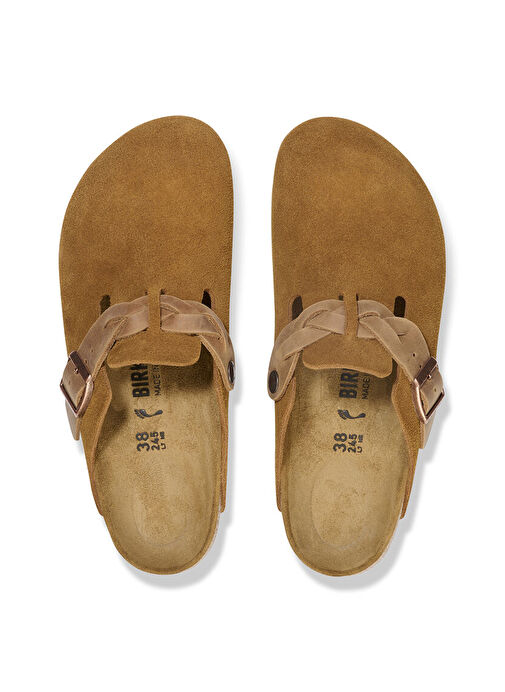 Birkenstock Kahverengi Kadın Terlik BOSTON - Görsel 4