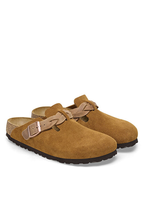 Birkenstock Kahverengi Kadın Terlik BOSTON - Görsel 5