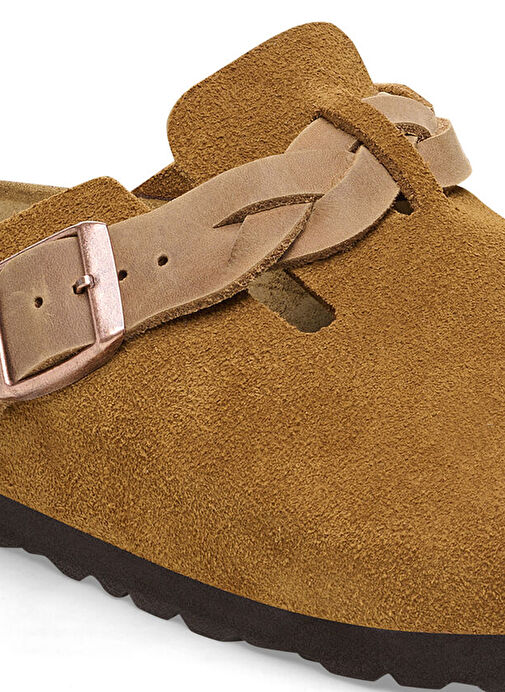 Birkenstock Kahverengi Kadın Terlik BOSTON - Görsel 7