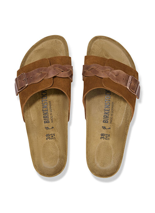 Birkenstock Kahverengi Kadın Terlik OITA - Görsel 4
