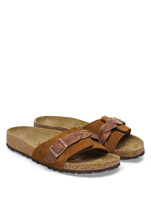 Birkenstock Kahverengi Kadın Terlik OITA - Görsel 5