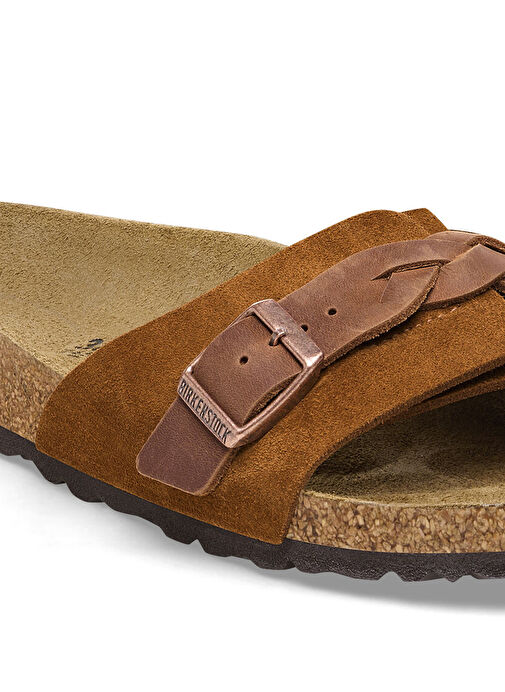 Birkenstock Kahverengi Kadın Terlik OITA - Görsel 7