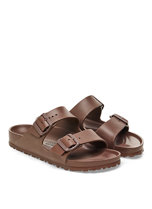 Birkenstock Koyu Kahverengi Kadın Plaj Terliği ARIZONA - Görsel 5