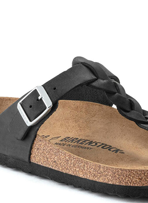 Birkenstock Siyah Kadın Deri Terlik GIZEH - Görsel 7
