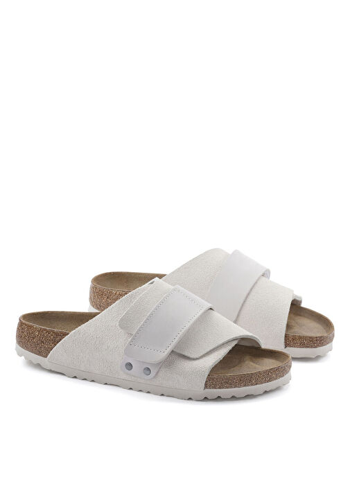 Birkenstock Beyaz Kadın Terlik KYOTO - Görsel 5
