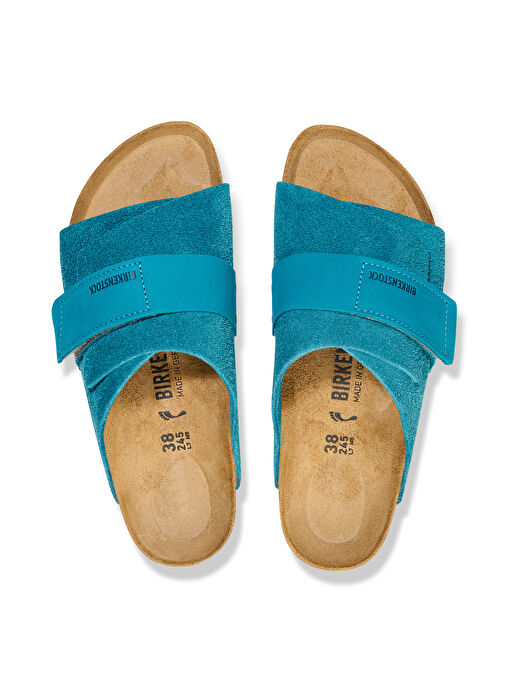Birkenstock Turkuaz Kadın Terlik KYOTO - Görsel 4
