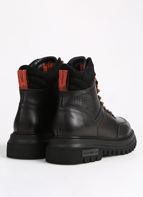 Harley Davidson Siyah Erkek Deri Bot STEIN - Görsel 4