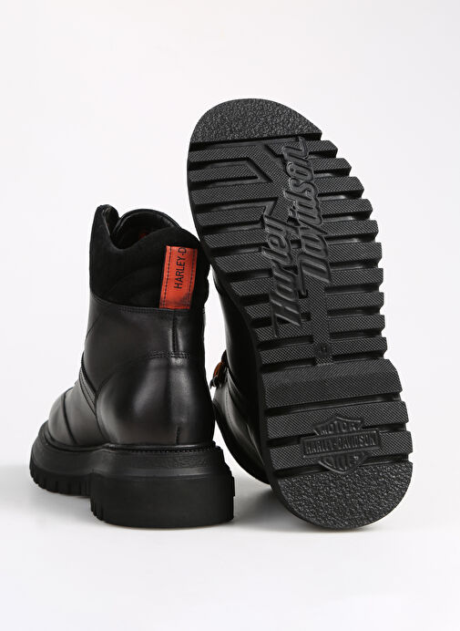 Harley Davidson Siyah Erkek Deri Bot STEIN - Görsel 5