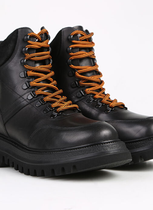 Harley Davidson Siyah Erkek Deri Bot STEIN - Görsel 6