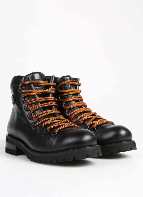 Harley Davidson Siyah Erkek Deri Bot NOTLEY - Görsel 3