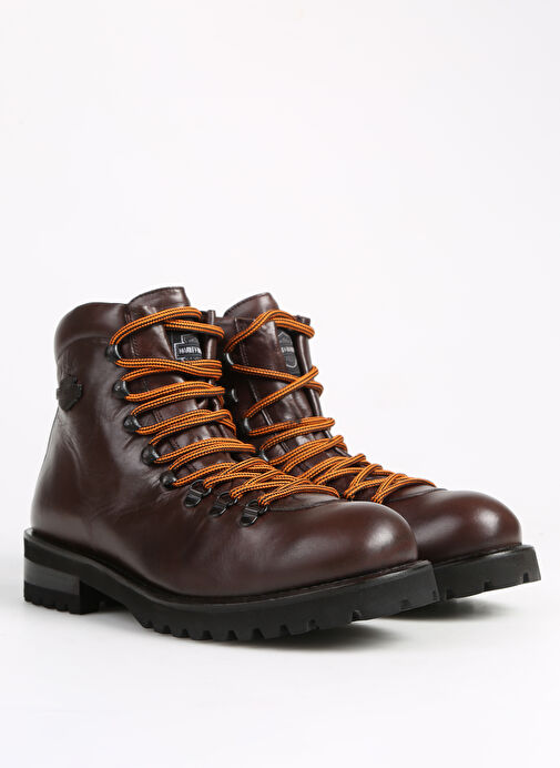 Harley Davidson Koyu Kahve Erkek Deri Bot NOTLEY - Görsel 3