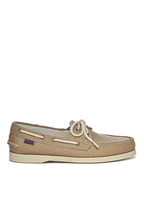 Sebago Bej Erkek Günlük Ayakkabı SEBAGO PORTLAND WASHED CANVAS - Görsel 2