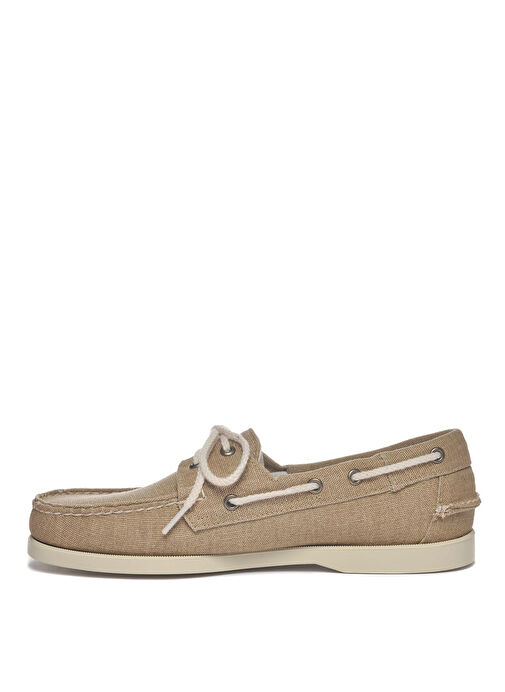 Sebago Bej Erkek Günlük Ayakkabı SEBAGO PORTLAND WASHED CANVAS - Görsel 3