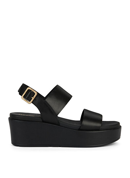 Geox Siyah Kadın Deri Sandalet D XAND 2.2S A - SMO.LEA - Görsel 2