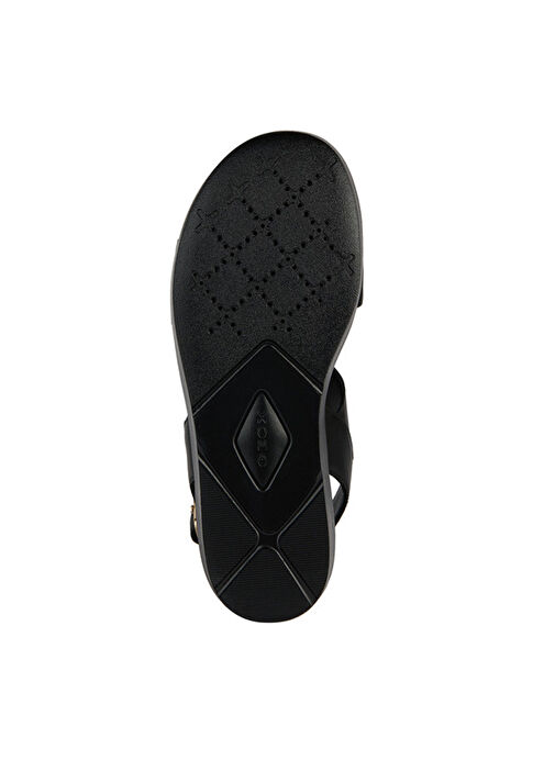 Geox Siyah Kadın Deri Sandalet D XAND 2.2S A - SMO.LEA - Görsel 7