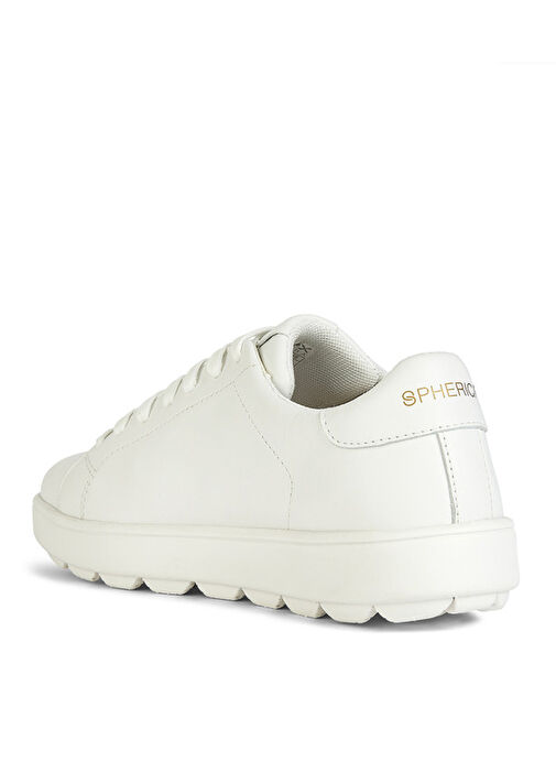 Geox Beyaz Kadın Deri Sneaker D SPHERICA ECUB-1 B - Görsel 4